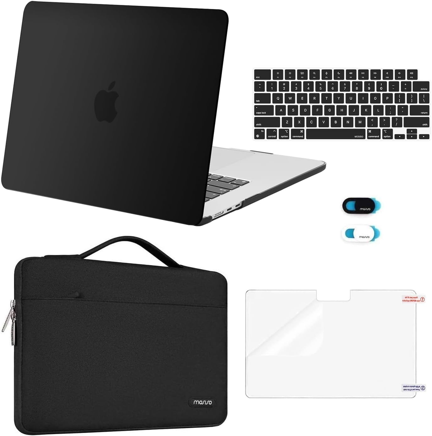 MOSISO MacBook Air 15 inch Case with Sleeve and Accessories