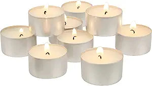 Long Burning Tea Light Candles for Romantic Moments and Decor