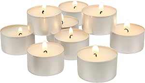 Stonebriar Long Burning Tea Light Candles for Every Occasion