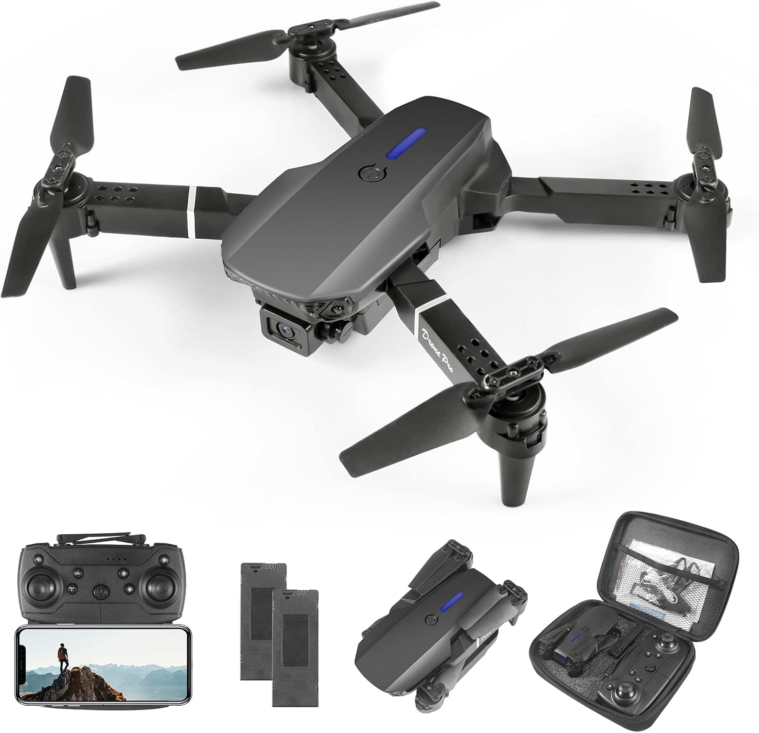 Mini Drone for Kids with 4K Dual Cameras and Remote Control