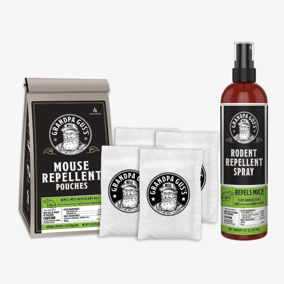 Grandpa Gus's Powerful Rodent Repellent Combo