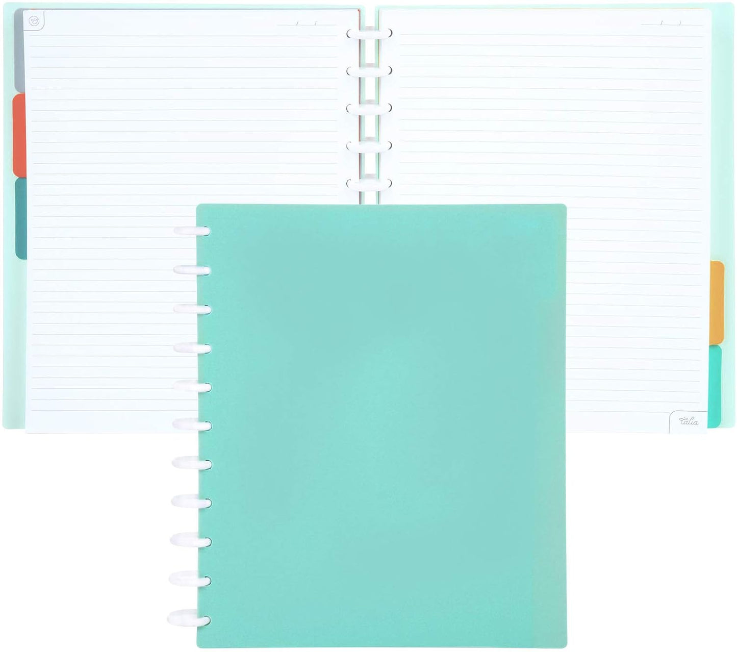 Talia Discbound Notebooks for Customizable Planning and Organizing