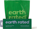 Earth Rated Dog Poop Bags Single Roll 300 Count - Thick Lavender
