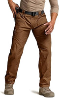 CQR Tactical Pants for Men - Water Resistant Ripstop Cargo Pants