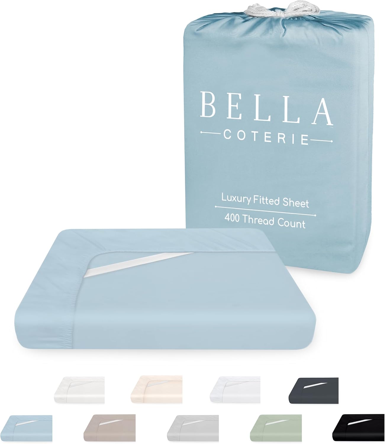 Luxury Bamboo Viscose Fitted Sheet for California King Size