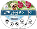 Seresto Large Dog Flea & Tick Collar 2-Pack - 8 Months Protection