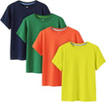 Kids Tie Dye T-Shirts 4 Pack - 100% Cotton Unisex Toddler Tees