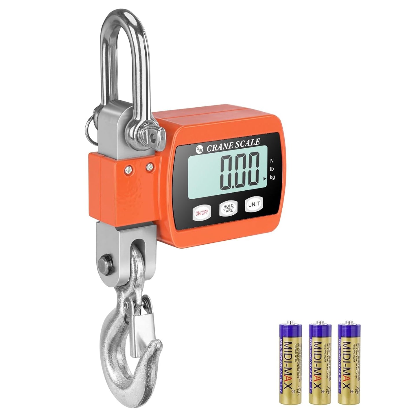 RoMech 1100lb Digital Hanging Scale for Farm and Outdoor Use
