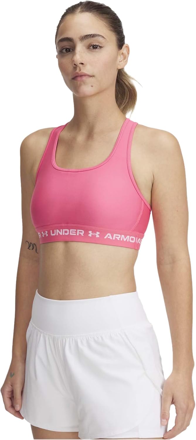 Under Armour Crossback Mid Impact Bra for Active Women