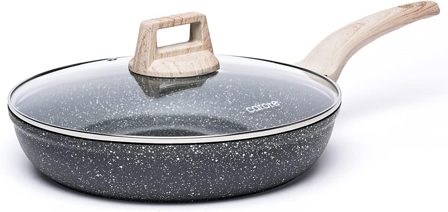 CAROTE Non Stick Frying Pan Skillet for Healthy Cooking