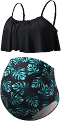 DEBELLY Maternity Bikini Set for Stylish Pregnant Women