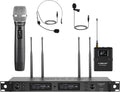 Phenyx Pro Wireless Microphone System Dual UHF Receiver - True