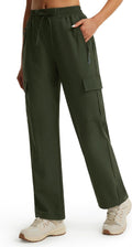 Libin Women's Hiking Pants Lightweight Quick Dry Cargo (Style K9W7)