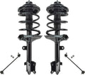 TRQ Front Suspension Kit Complete Strut & Coil Spring Assembly Sway