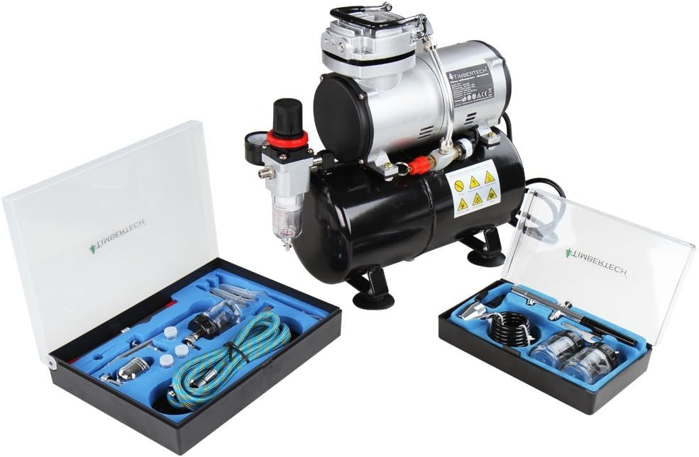 Timbertech Airbrush Kit: Precision Artistry Set
