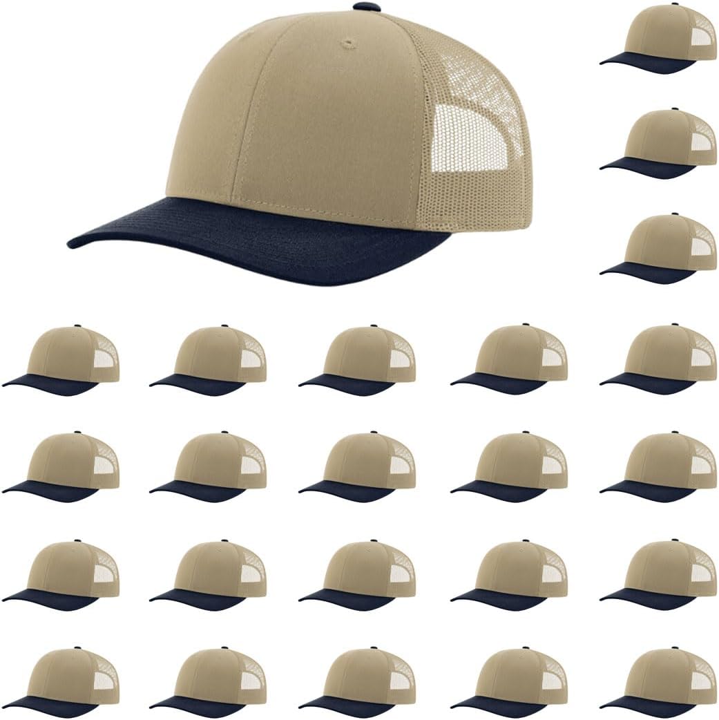 Richardson 112 Classic Six-Panel Adjustable Snapback Trucker Cap