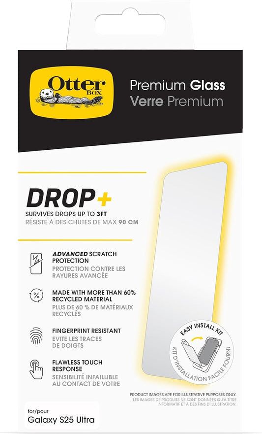 OtterBox Samsung Galaxy S25 Ultra Premium Glass Screen Protector