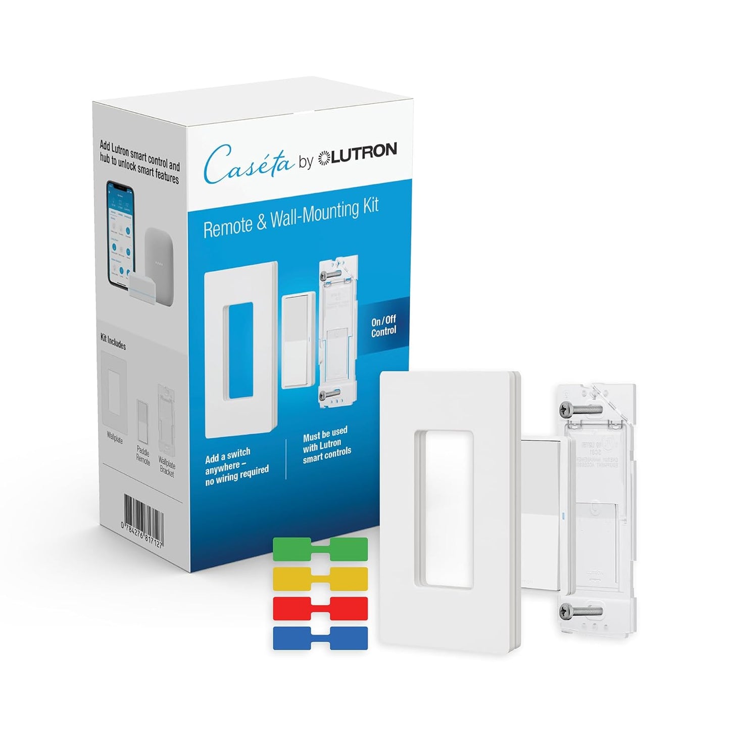 Lutron Pico Paddle Remote Wall-Mounting Kit for Smart Dimmers