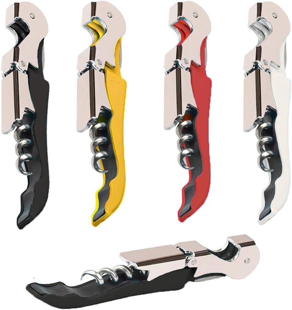 Premium 4-Piece Waiter Corkscrew Set for Pros