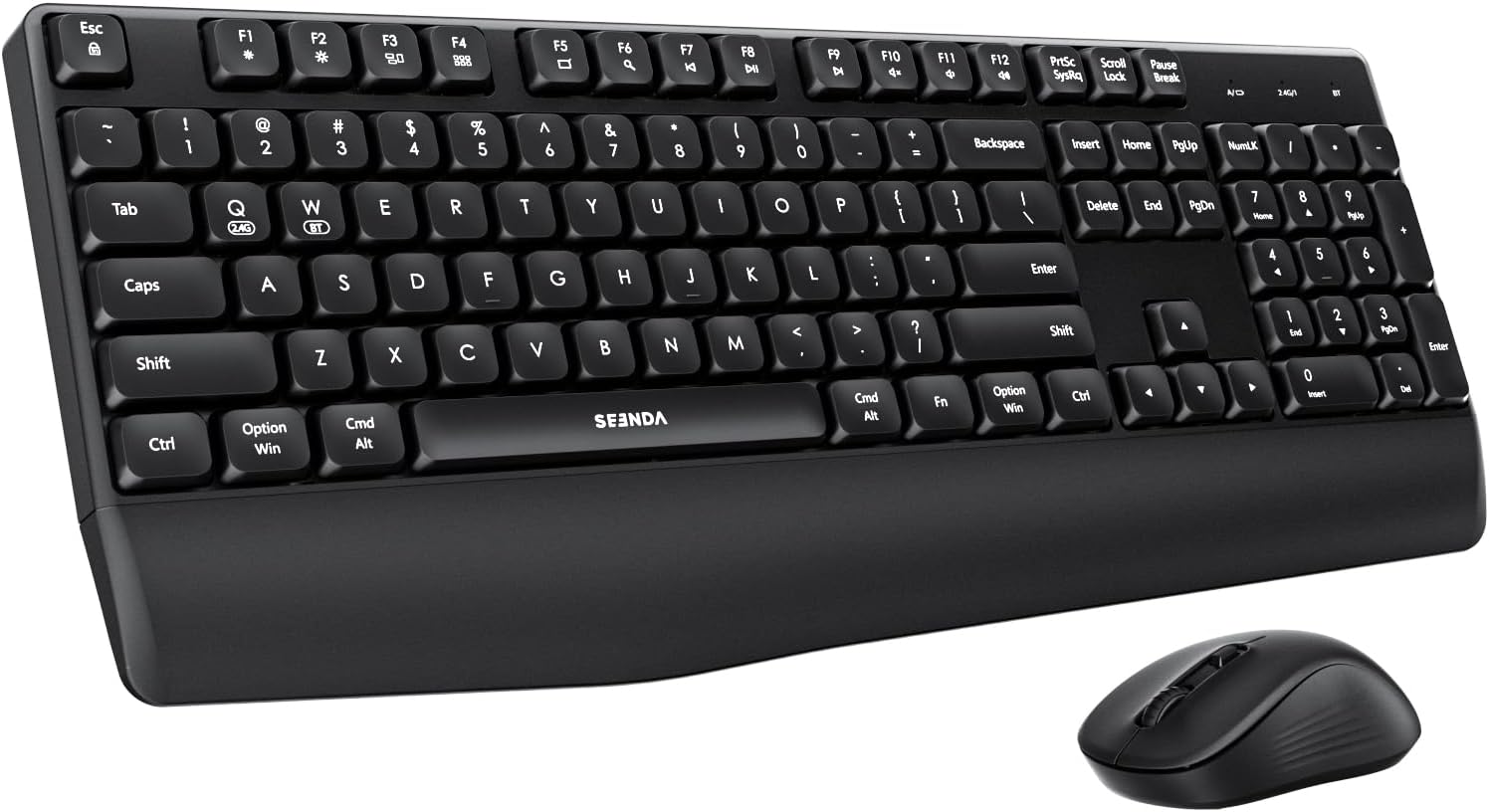 Seenda Wireless Combo: Multi-Device Ergonomic Solution