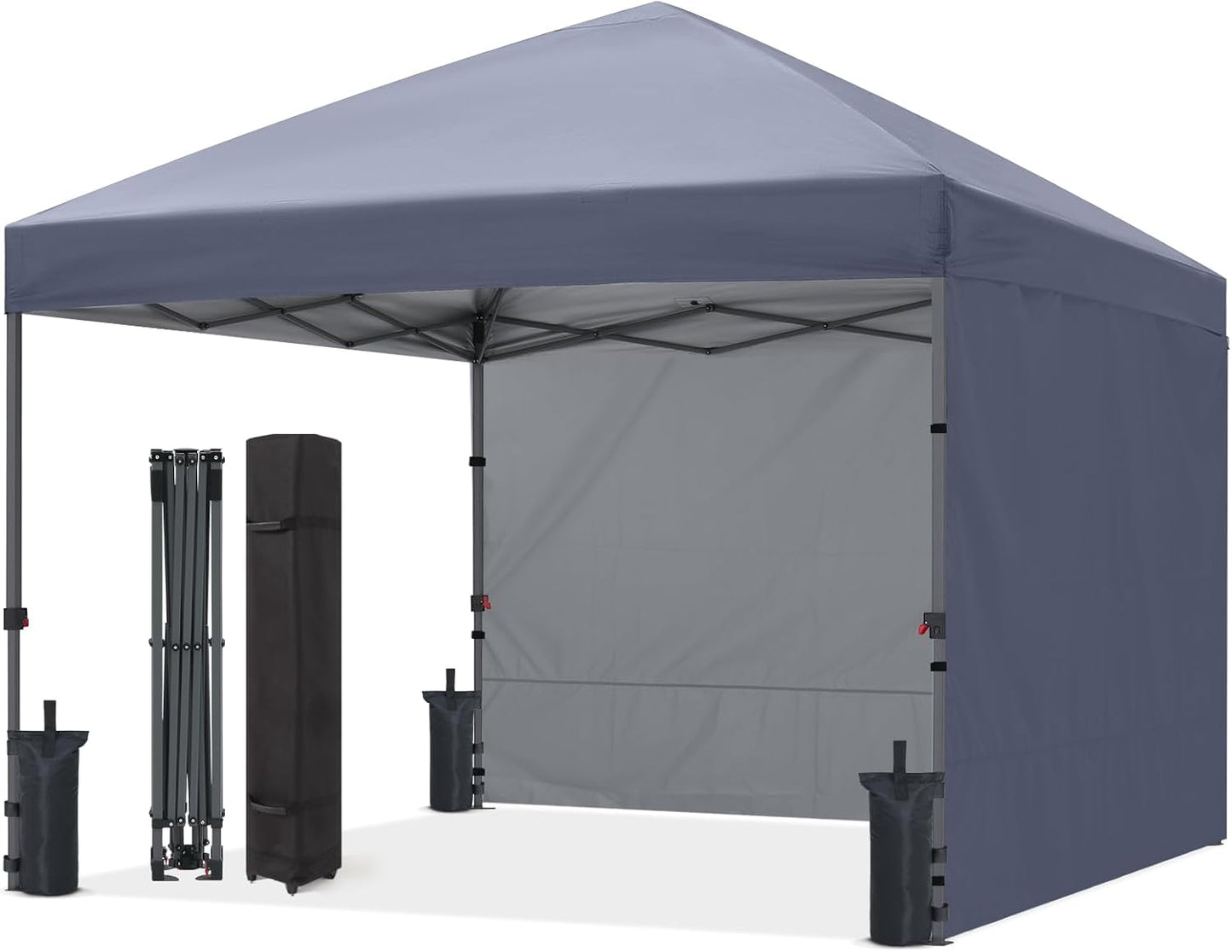 ABCCANOPY Easy Pop up Canopy Tent with Sidewalls for Events