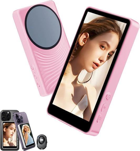 Wireless Back Camera Monitor for Selfies and Vlogs 1080P HD