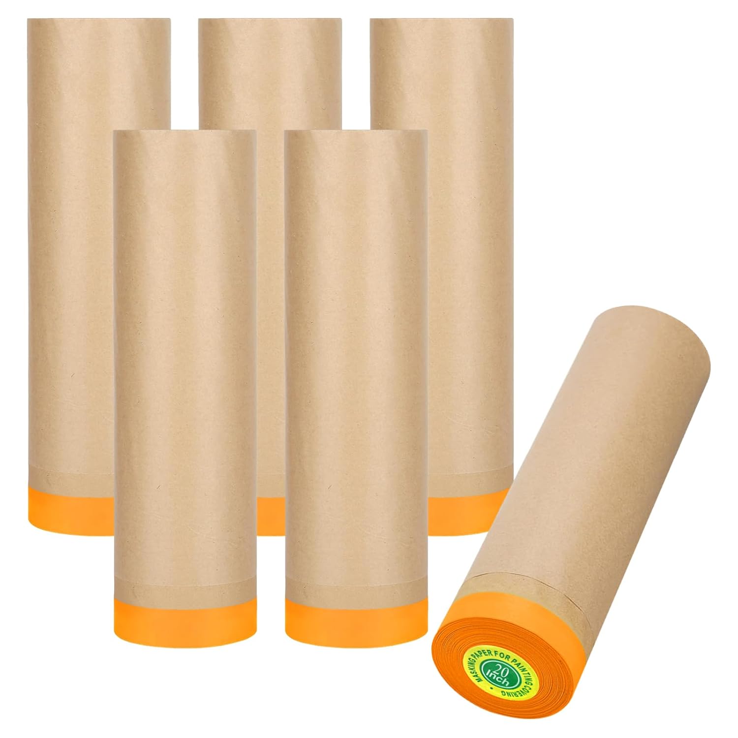 Premium 20 Inch x 50 Feet Masking Paper for Painters Projects