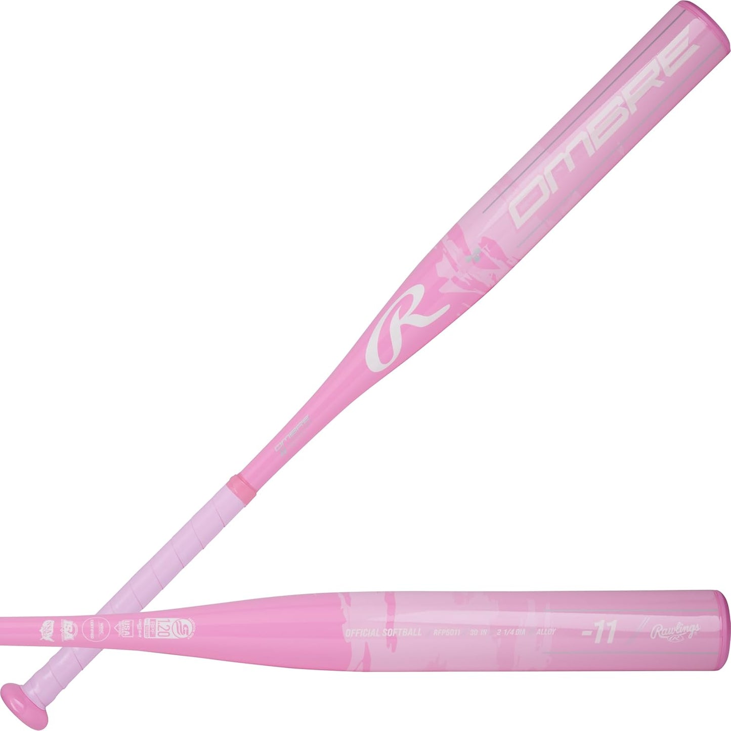 Rawlings Ombre Fastpitch Softball Bat -11 Drop for All Players