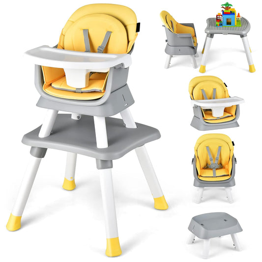 HONEY JOY 8 in 1 Baby High Chair for Toddlers and Babies