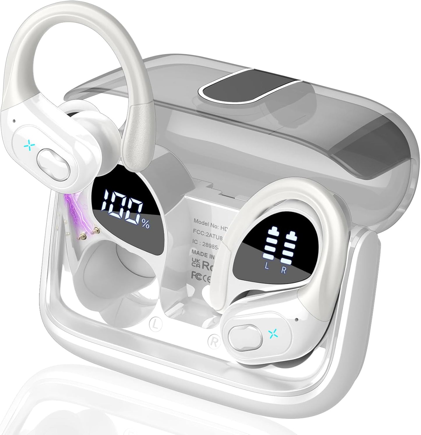 Wireless Earbuds with 75hrs Playtime and Deep Bass Sound