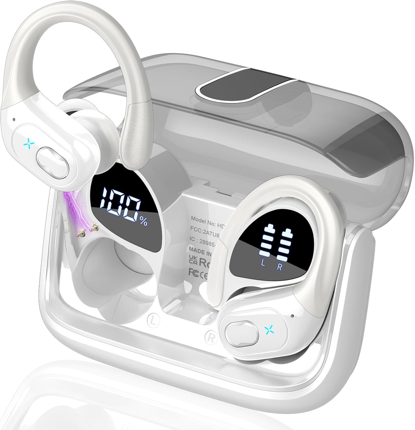 Wireless Earbuds with 75hrs Playtime and Deep Bass Sound