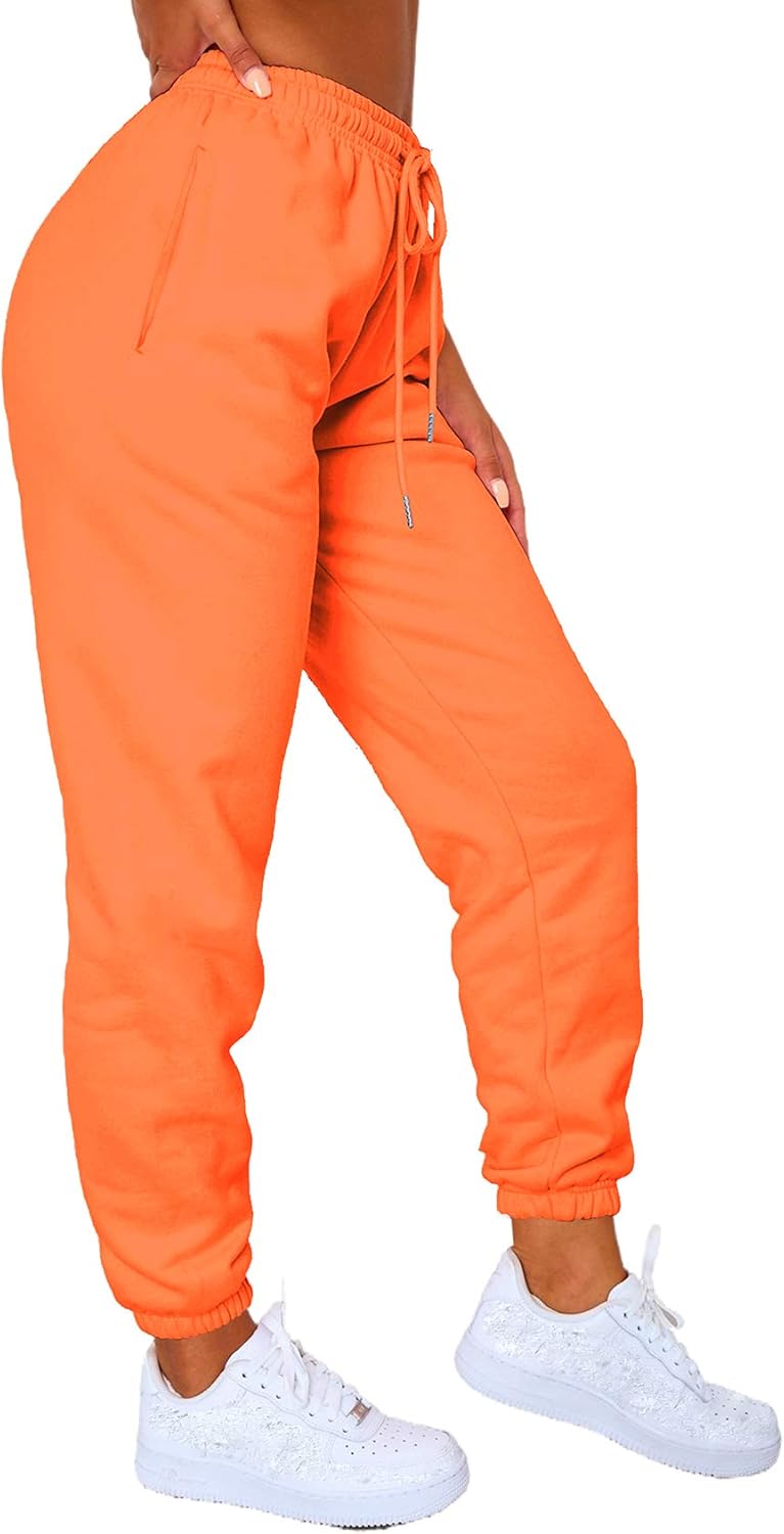 Cozy High Waist Joggers for Women: Pockets Galore!