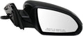 TRQ Passenger Side Power Heated Folding Mirror with Memory - Optima