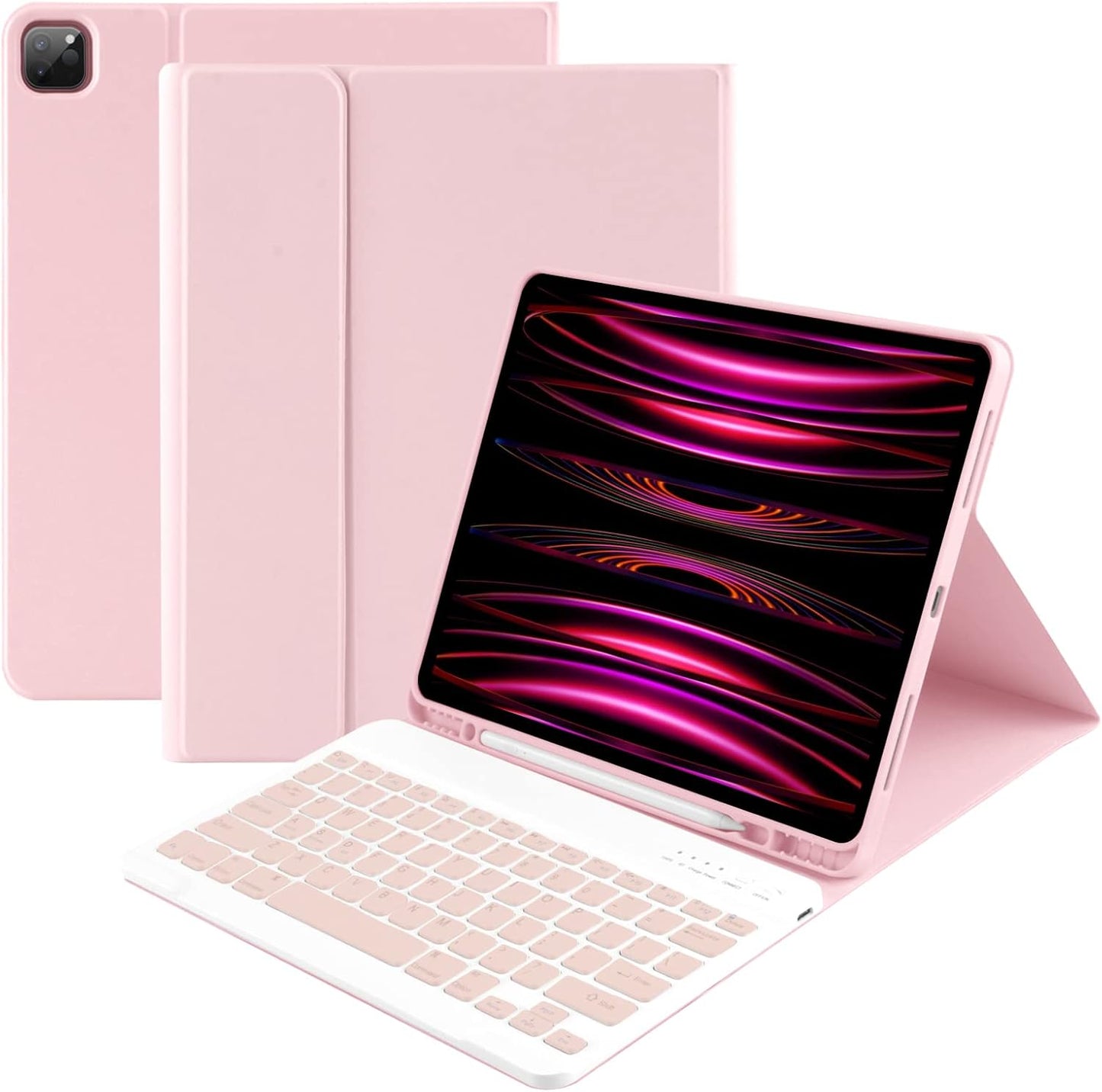 Keyboard Case for iPad Air 13 inch with Wireless Keyboard