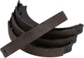 TRQ Parking Brake Shoe Set Compatible with 1998-2010 Mercedes-Benz