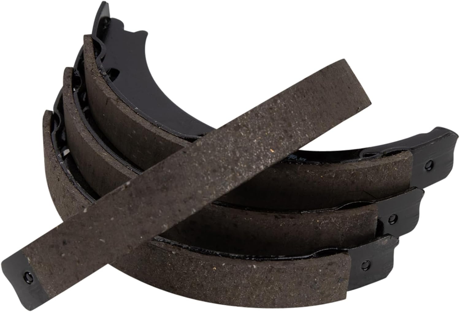 TRQ Parking Brake Shoe Set for 1998-2010 Mercedes-Benz Vehicles
