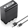 Powerextra NP-F970 Battery 10000mAh for Sony Cameras & Lights