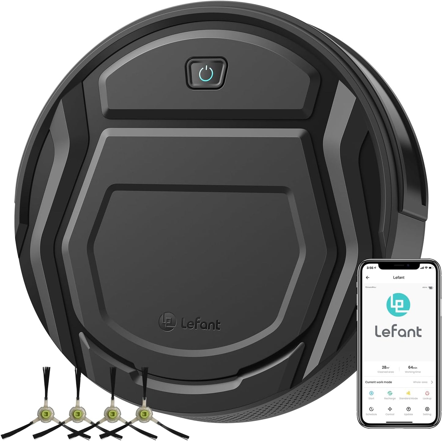 Lefant M210 Robotic Vacuum: Powerful Suction, Quiet Operation
