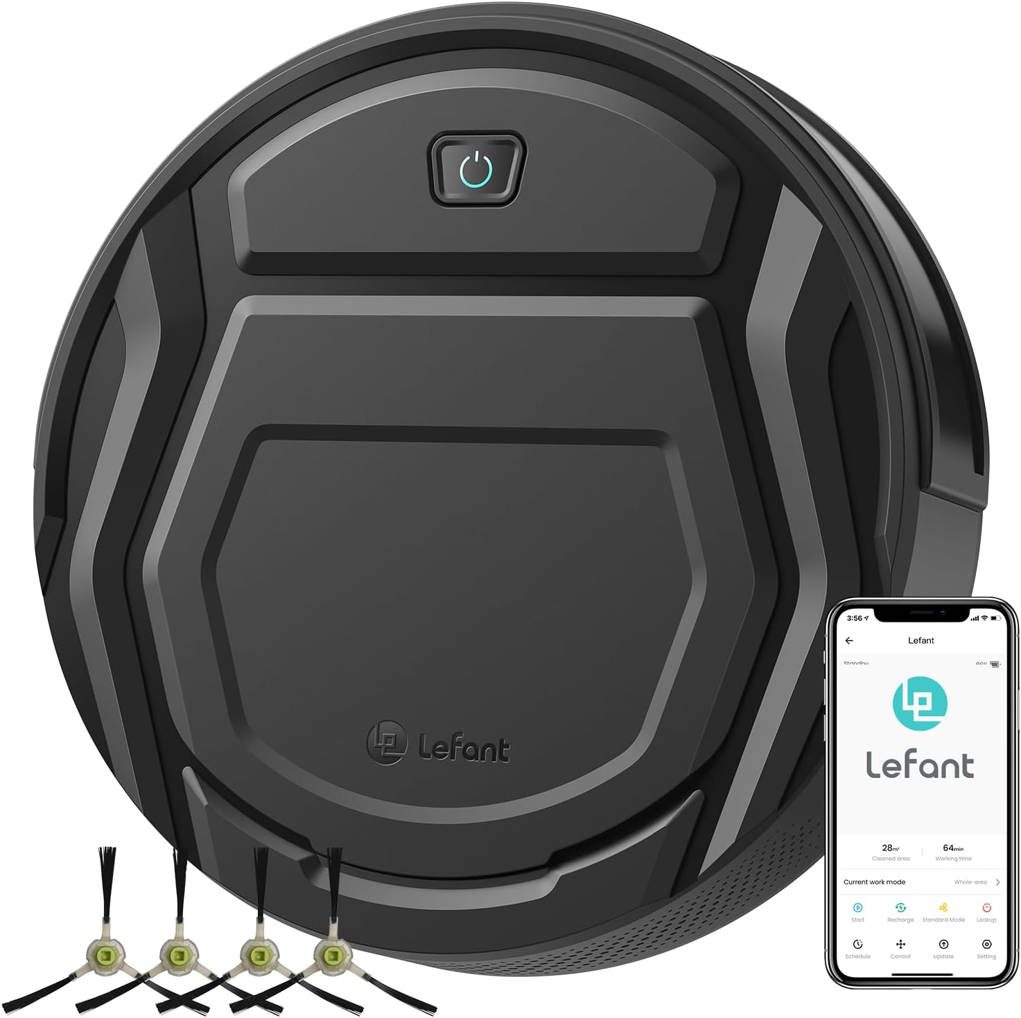 Lefant M210 Robotic Vacuum: Powerful Suction, Quiet Operation