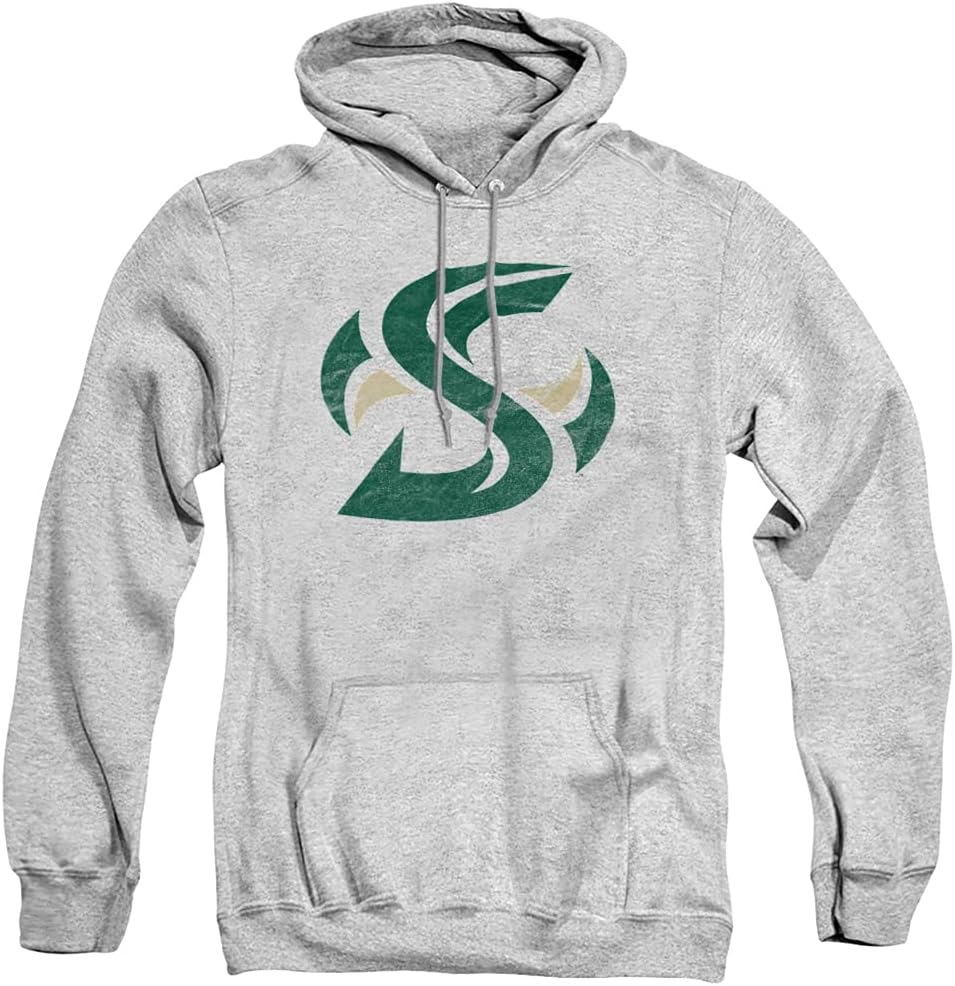 Official Collegiate Distressed Logo Hoodie for Everyday Wear