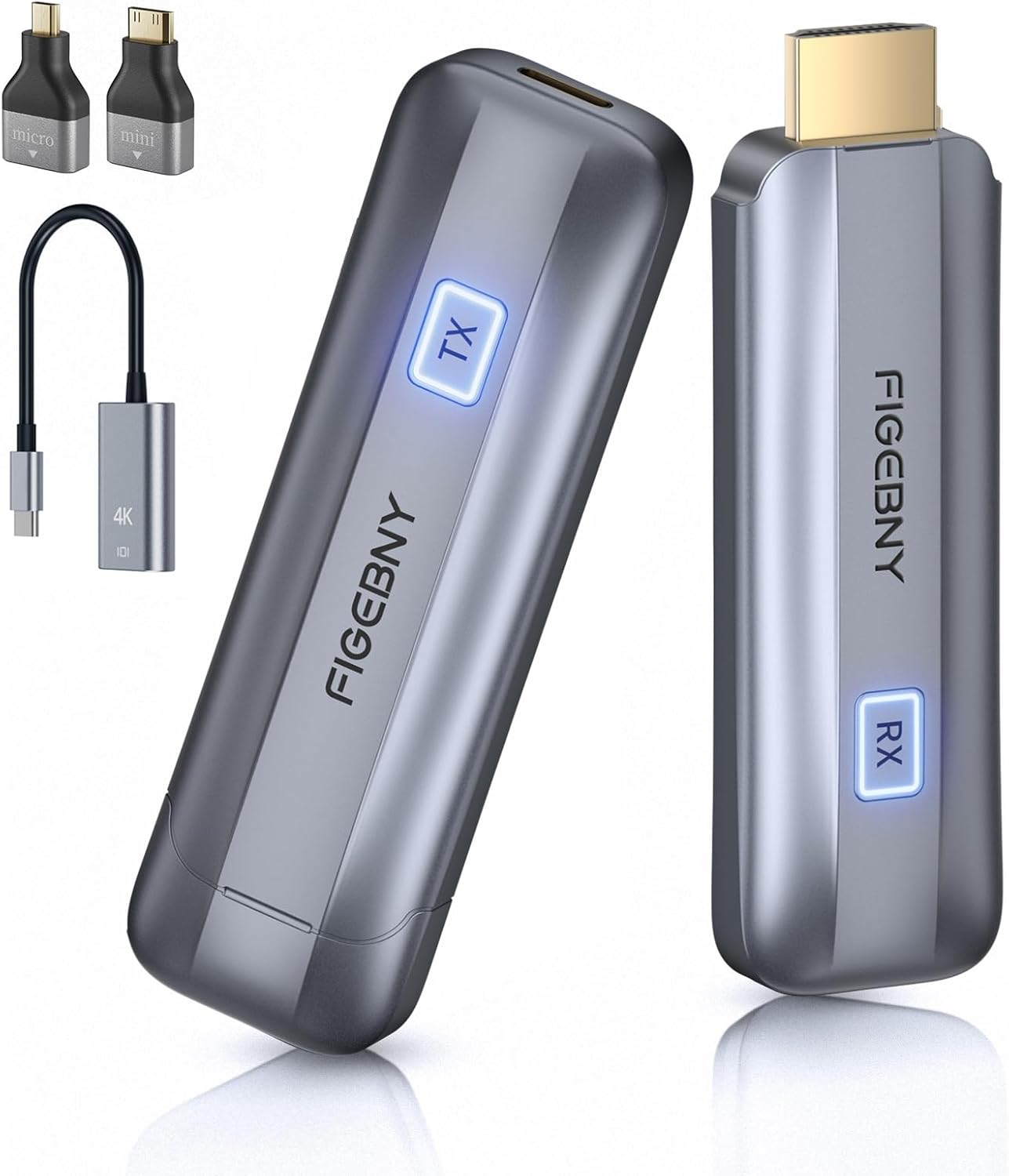 4K Wireless HDMI Extender Kit by FIGEBNY