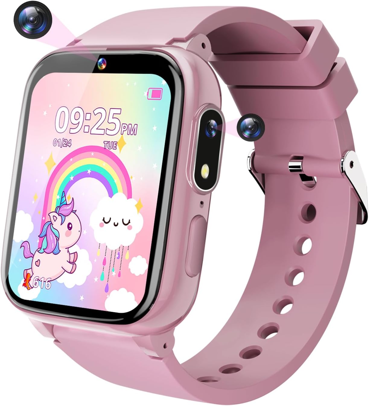 Interactive Smartwatch: 26 Games for Girls 6-8 | Perfect Gift Idea