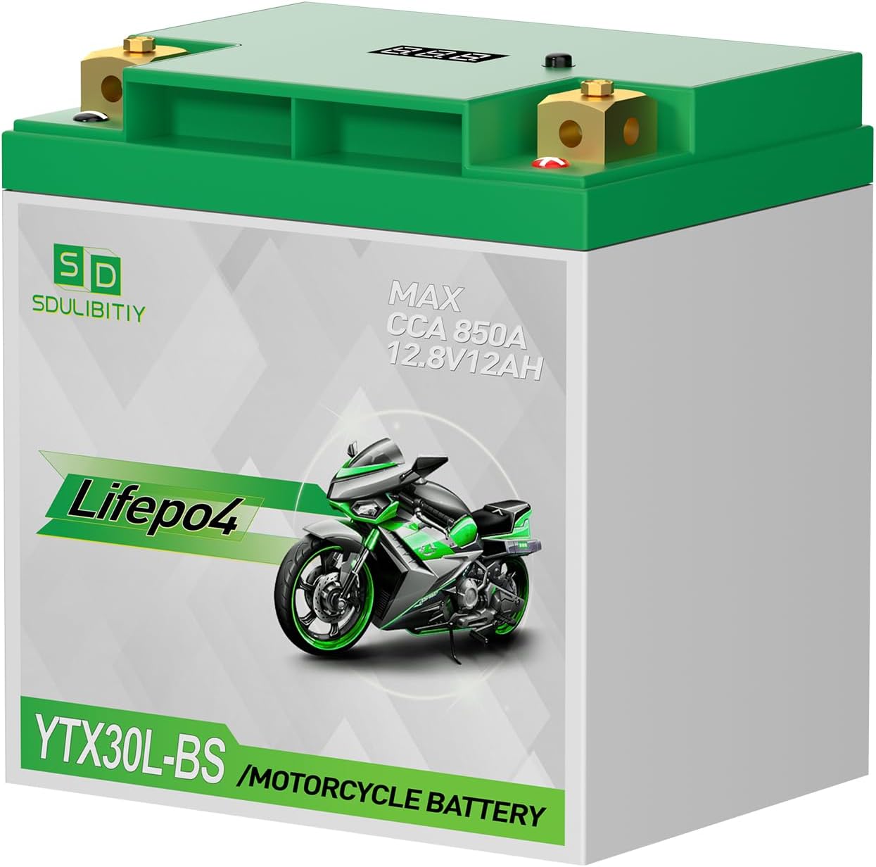 YTX30L-BS Lithium Motorcycle Battery with Smart Management System