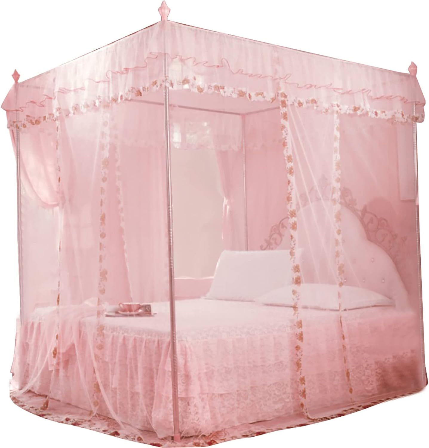 Princess Bed Canopy: Breathable Bedroom Decoration