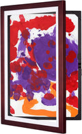 Lil Davinci Art Cabinet Cherry - Holds 50 Pieces of 12 x 18 in