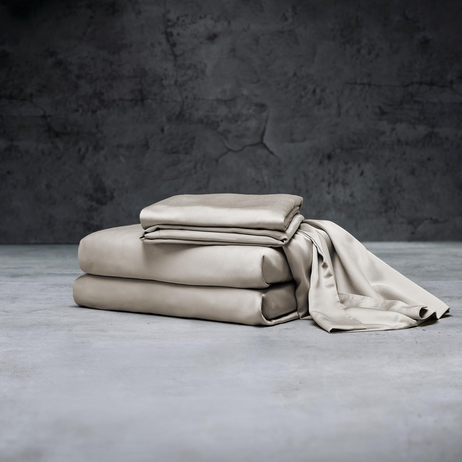 LUXOME Luxury Sheet Set - Twin Size Bamboo Sheets for Comfort