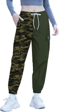 Girls & Womens Drawstring Cargo Jogger Pants for Women 3XL - Cotton