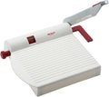 Stainless Steel Cheese and Food Slicer with Board - Adjustable Cuts