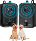 Anti Barking Devices 2 Pack - Rechargeable Ultrasonic Bark Control
