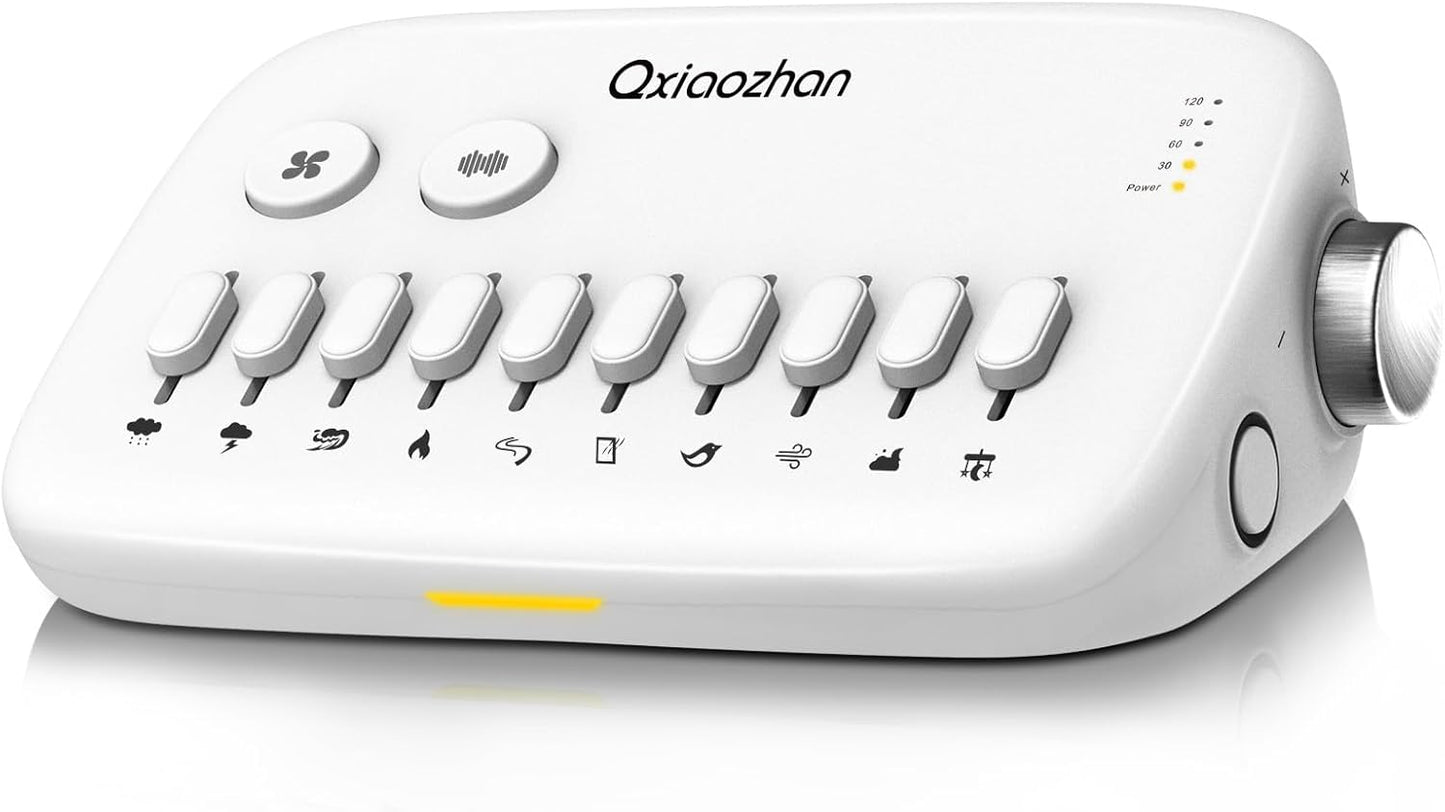 Rechargeable White Noise Machine - 30 Soothing Sounds